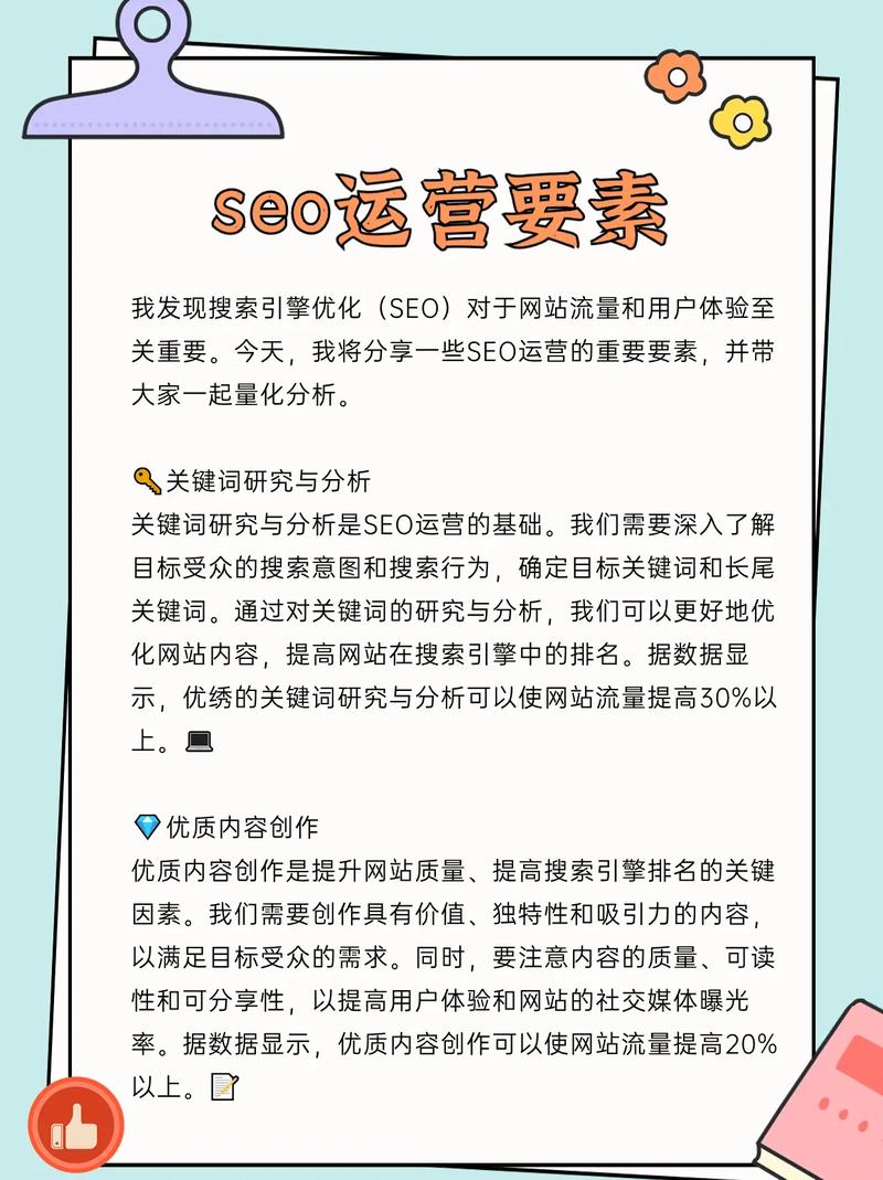 怎样做好seo及运营